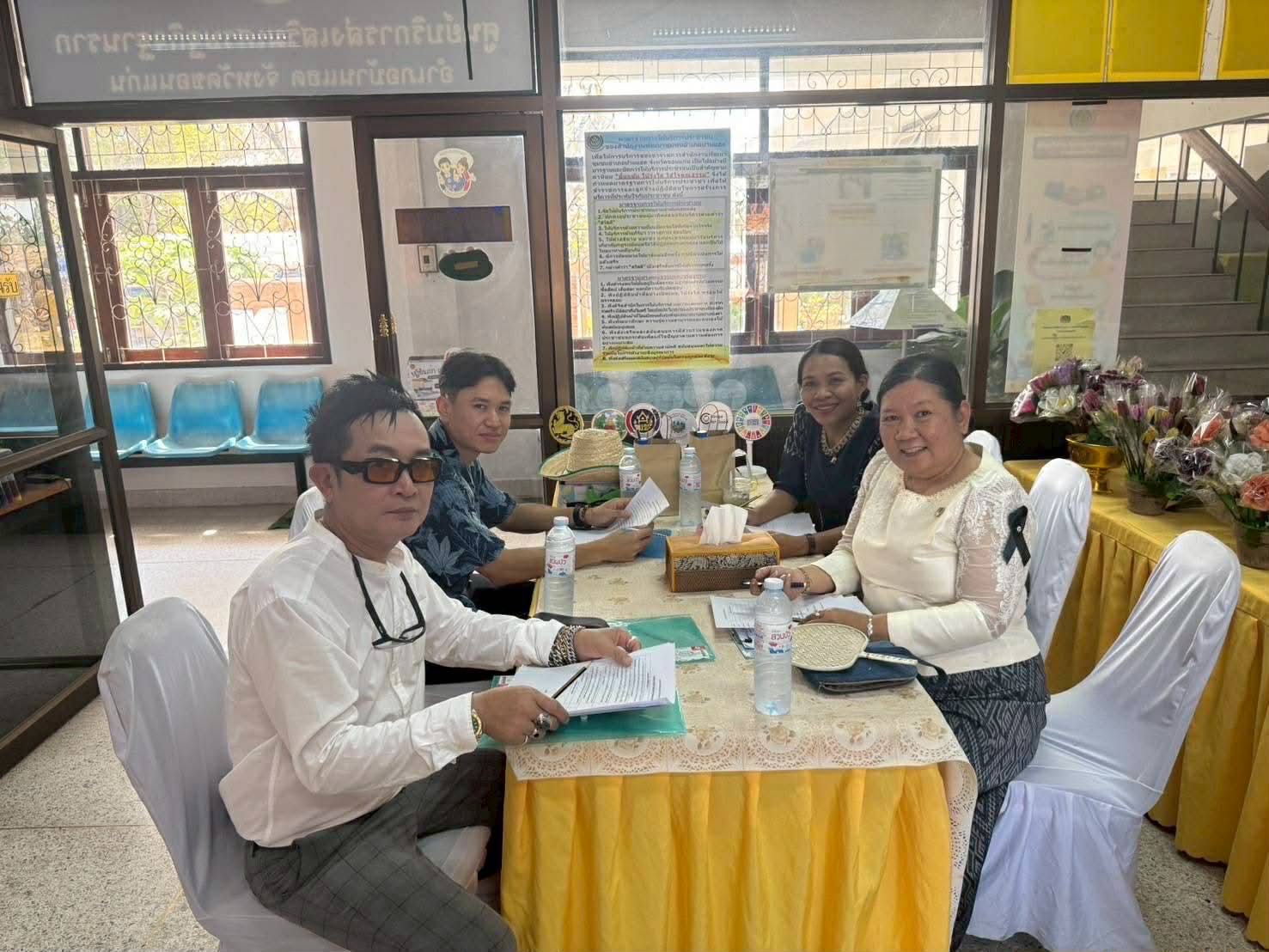 พช.บ้านแฮด : ร่วมเป็นคณะกรรมการประกวดปราสาทข้าว ในงานบุญกุ้มข้าวใหญ่และของดีอำเภอบ้านแฮด ปี 2569