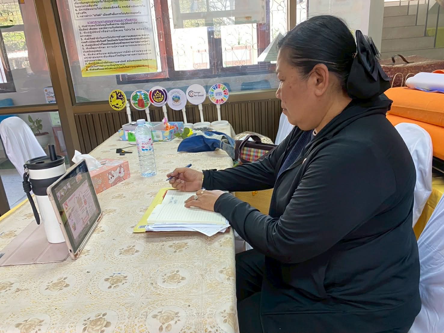 พช.บ้านแฮด : ร่วมประชุมชี้แจงแนวทางการดำเนินงานโครงการ Work smart Team smart KhonKean Plus : ปฏิบัติการรวมพลัง แก้โจทย์พื้นที่ วิถีธรรมาภิบาล (พช.ใสสะอาด มิติ 5)